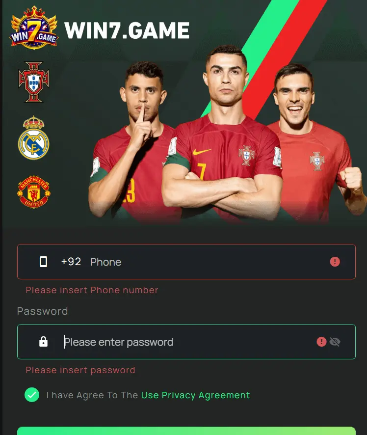 Win7 Game Login