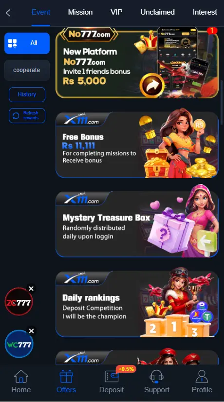 x111 offers
